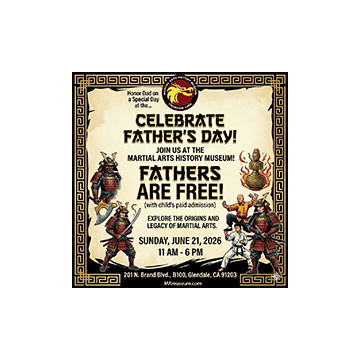 martial arts museum - fathers day ipr