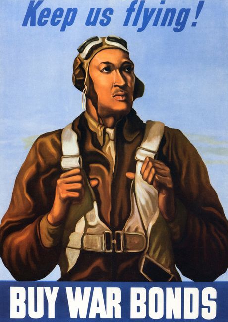 Tuskegee airman poster