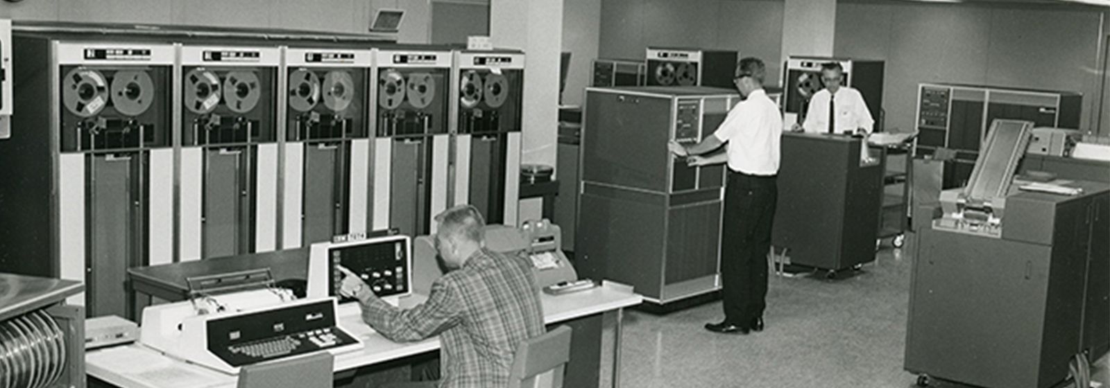 When high-tech computers needed a whole room