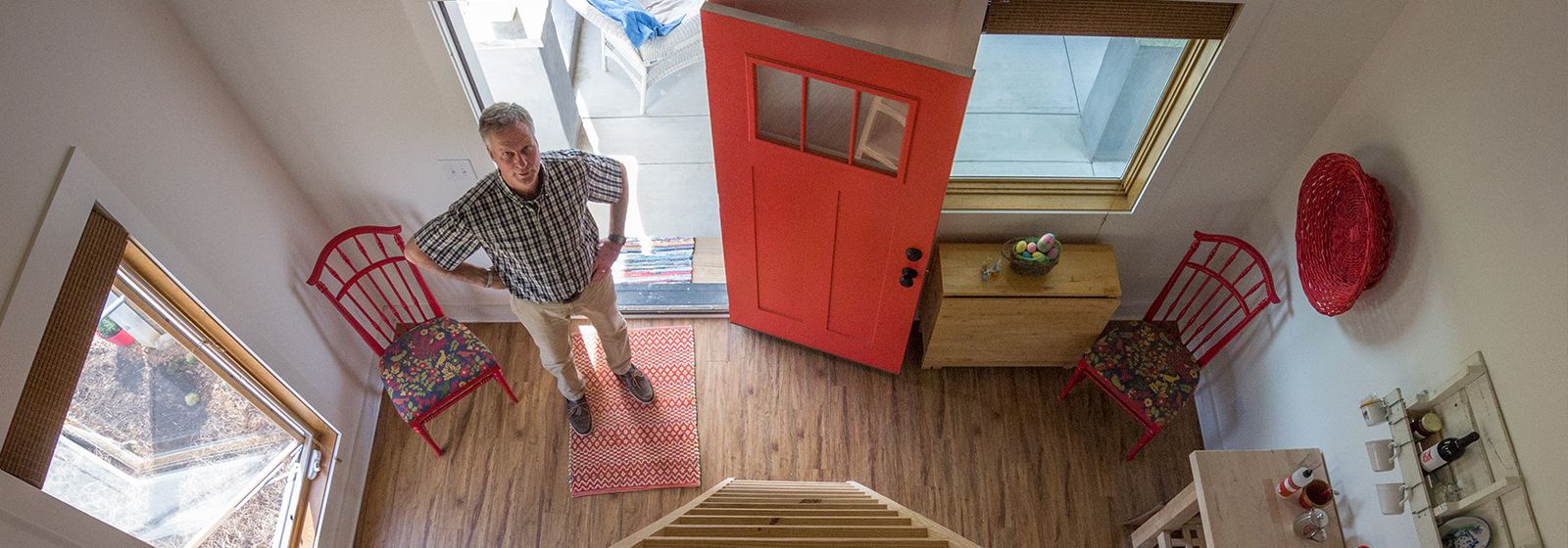 Tiny (bunk) house living in Denver, N.C.