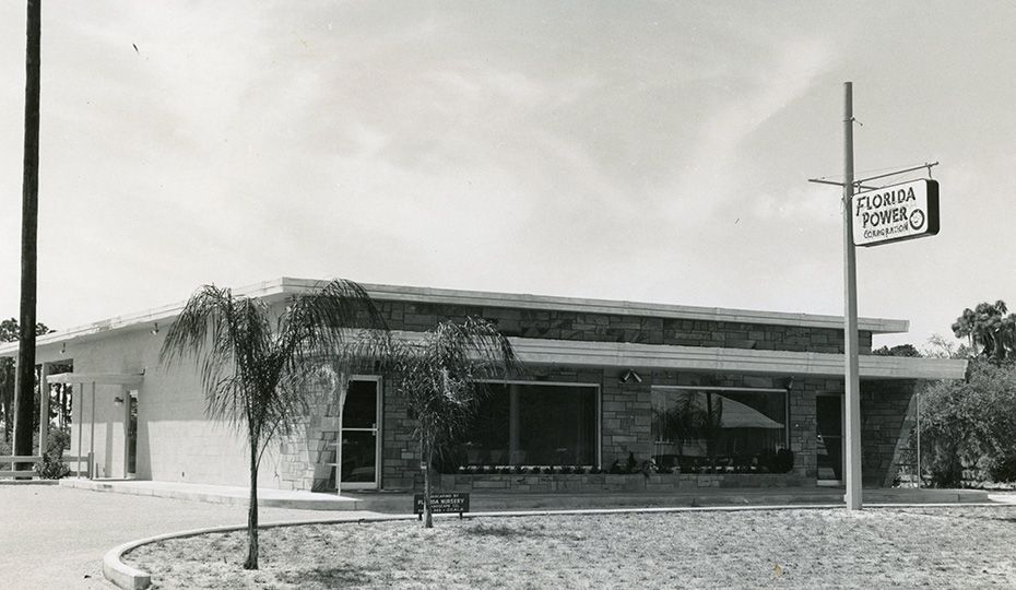 Does this old Florida Power Corp. office in Ocklawaha still stand? Where was it located? What is it used for now? building 31