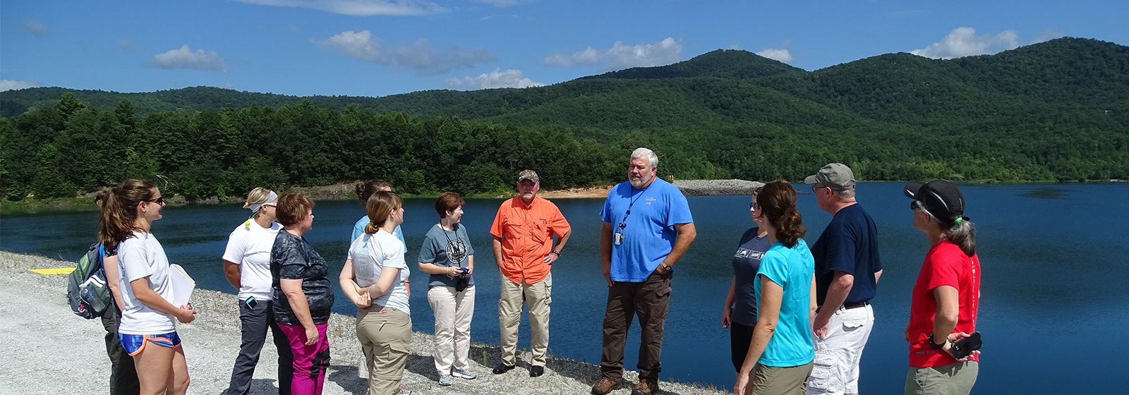 Slideshow: Teachers wade through the ecosystem