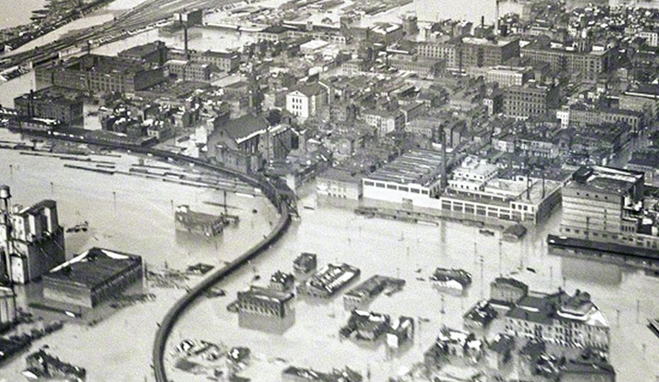 Workers powered hope and lights during 1937 flood 
