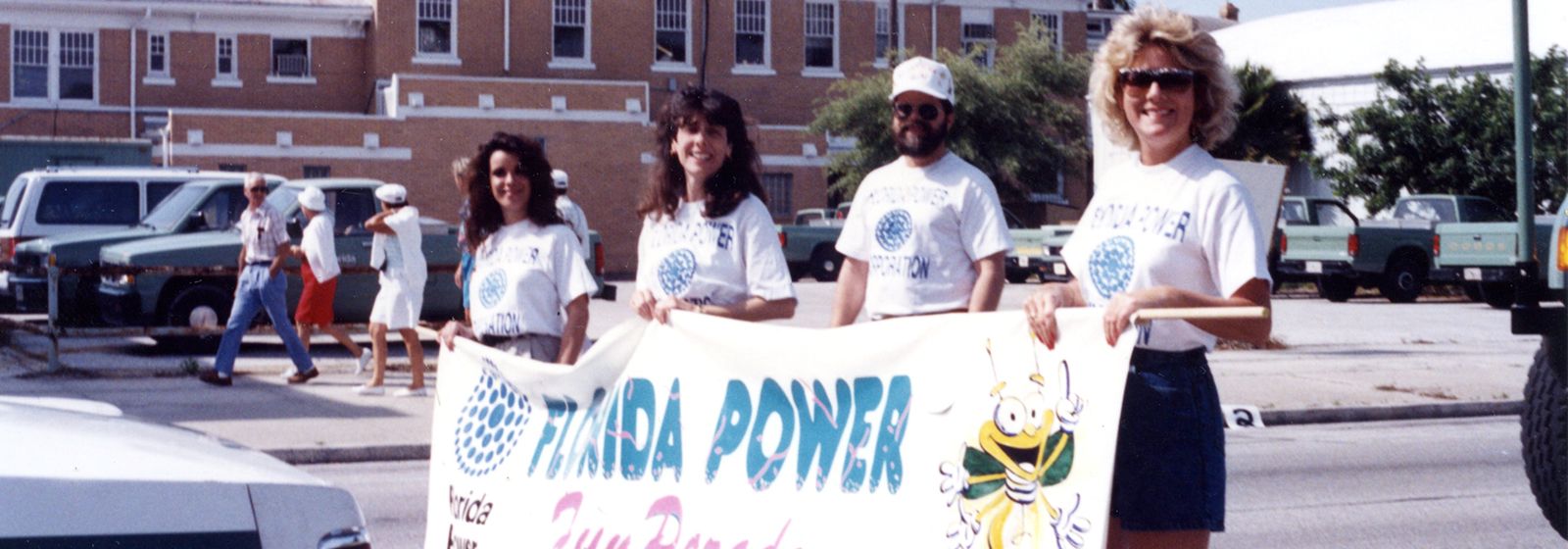 Retro photos: Employees on parade