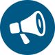 Click here to hear the bugle alert. megaphone