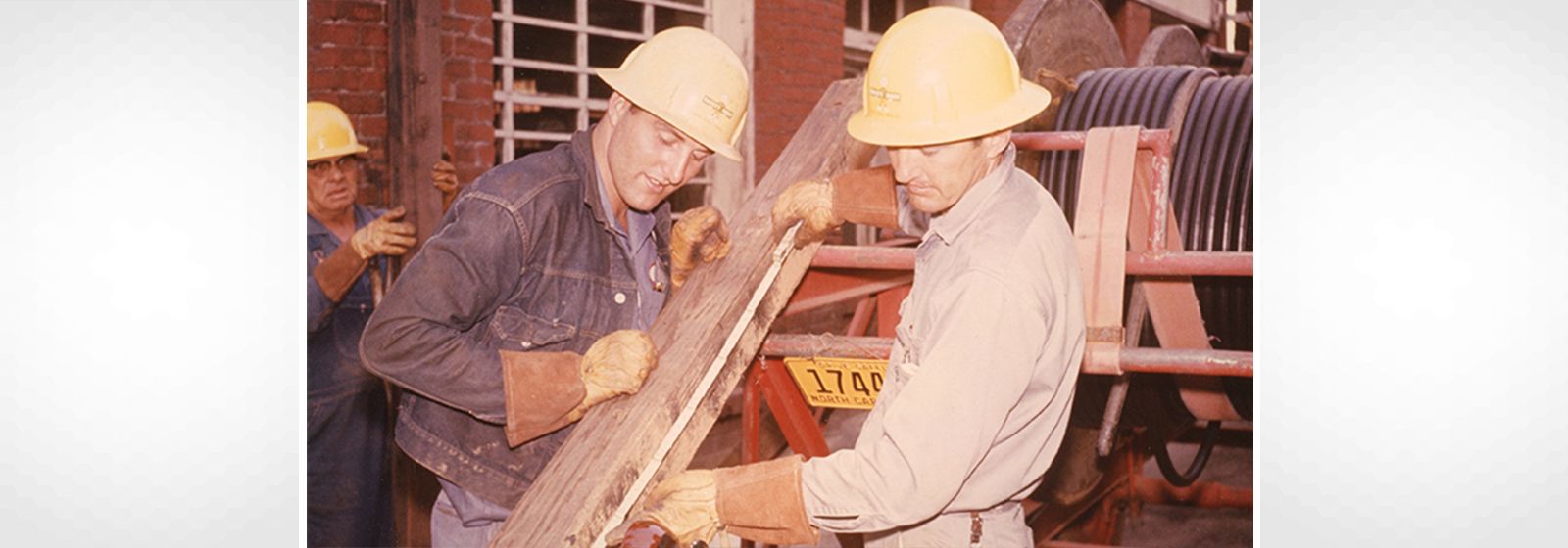 Retro photos: Measure twice, cut once