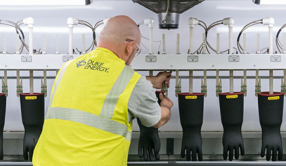 High-voltage testing lab works to keep linemen safe