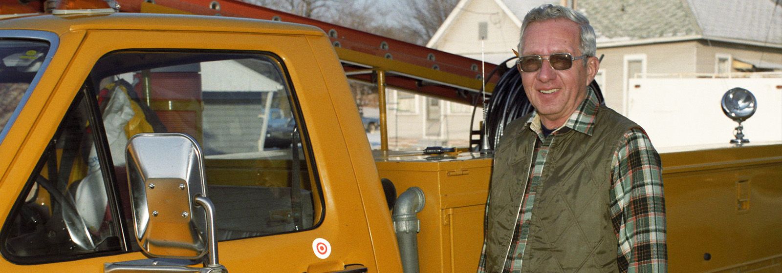 Retro photos: Me and my truck