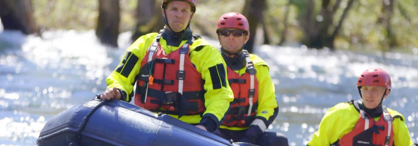 Crews train for rescues on the raging river