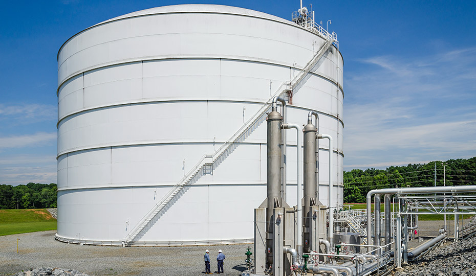 Liquefied Natural gas plant in North Carolina stays prepared for cold  winter days | Duke Energy | illumination