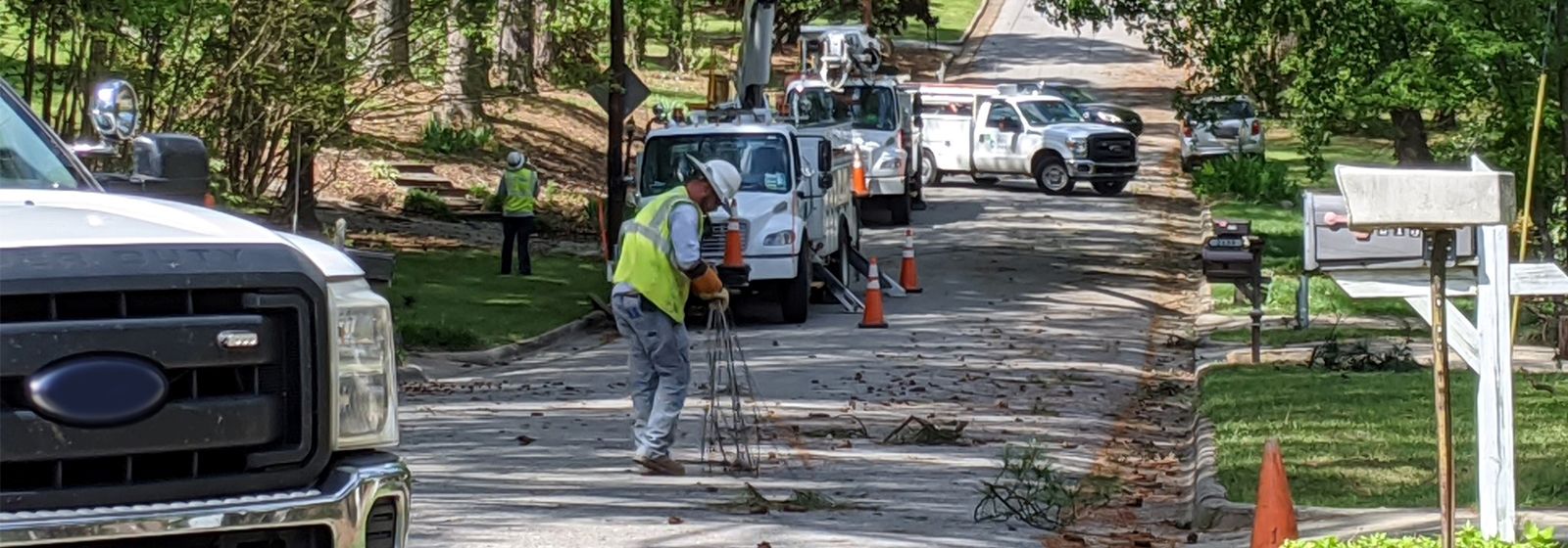 Crews adjusted for pandemic and restored power after storm
