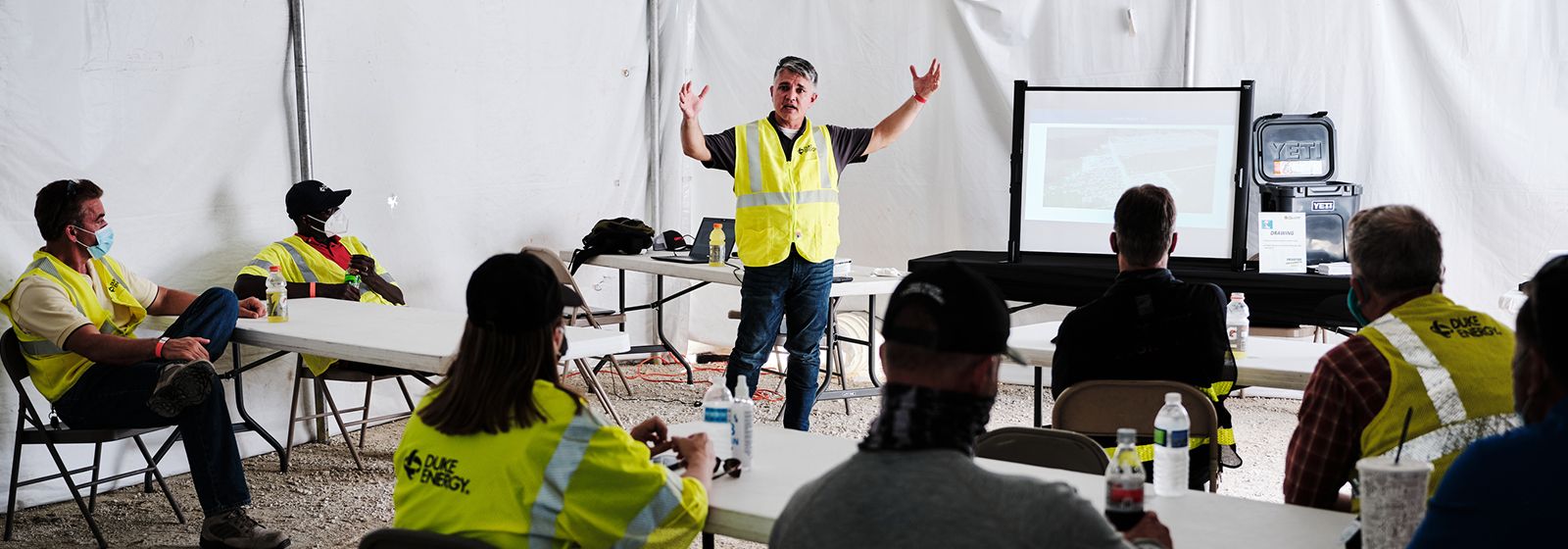 With pandemic, crews practice new safety measures for power restoration