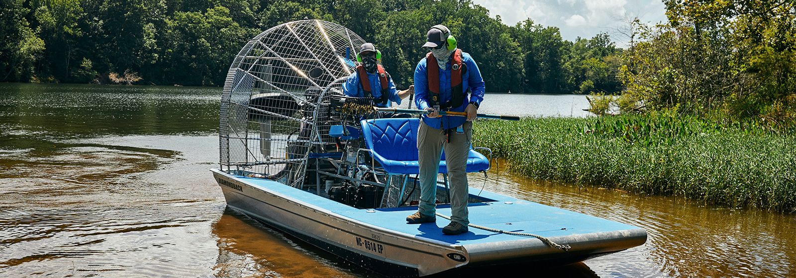 These scientists have a lake for an office