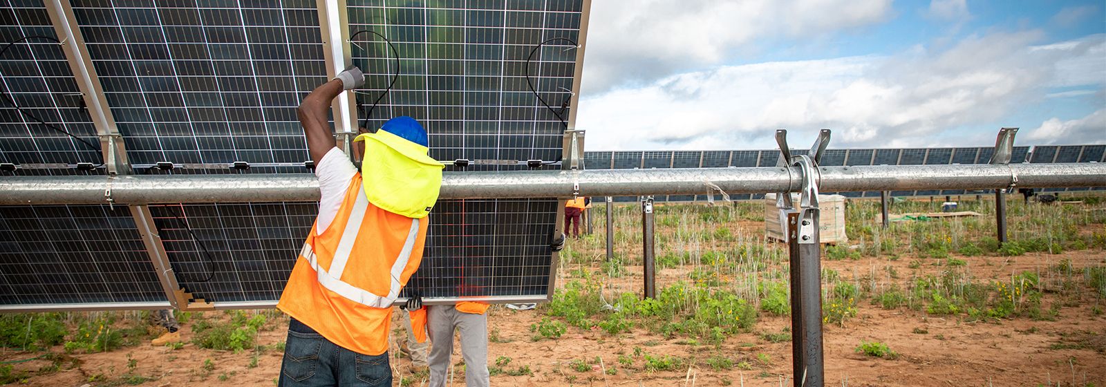 The making of a solar site
