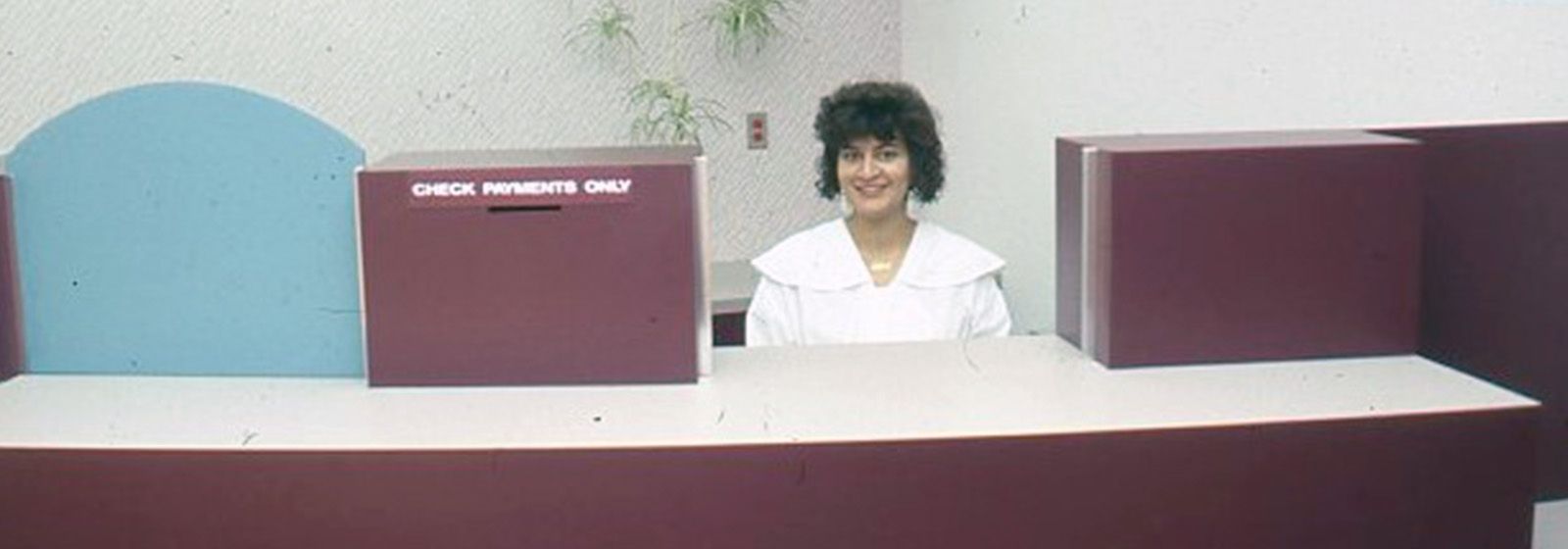 Retro photos: All about customer service