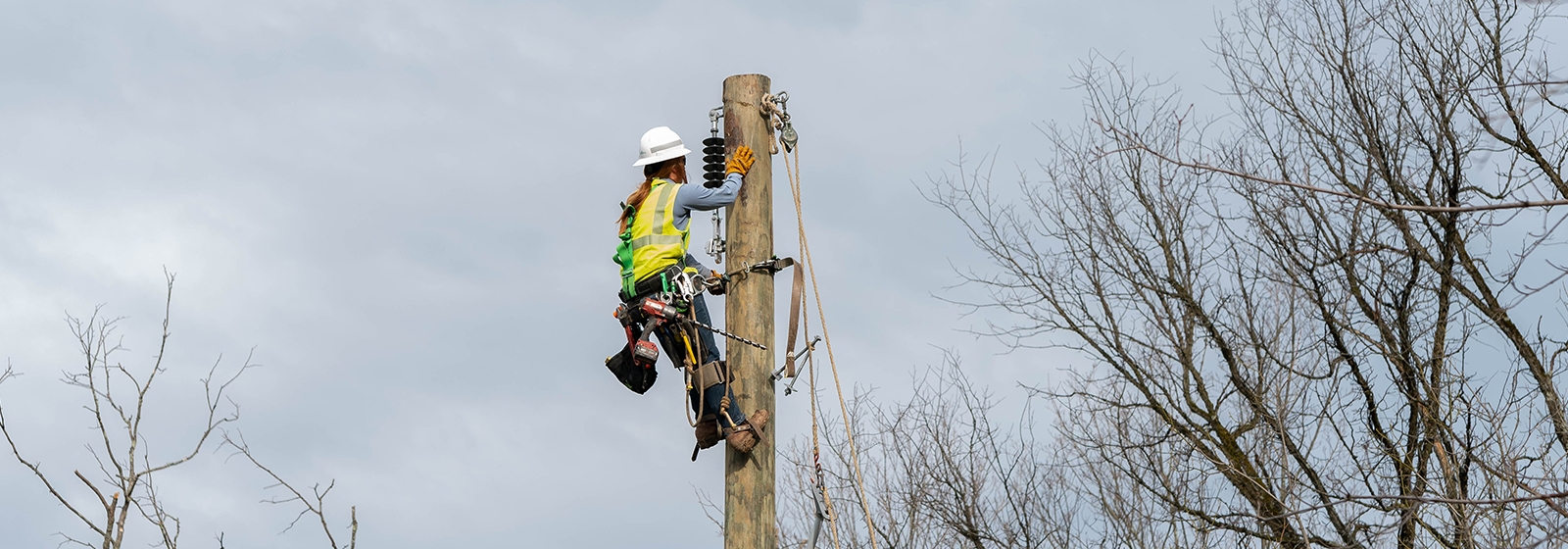 Interested in linework? Here’s a look at a day in Duke Energy’s apprentice program