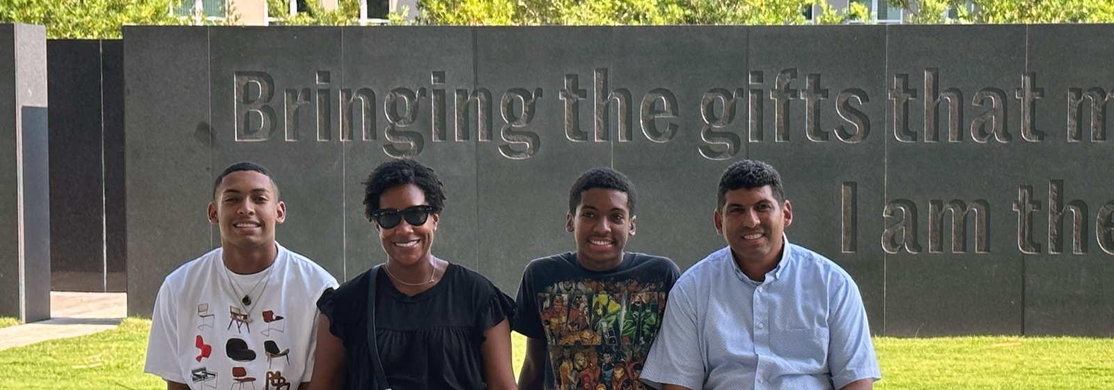 Supporting good causes is a family affair for the Echevarrias