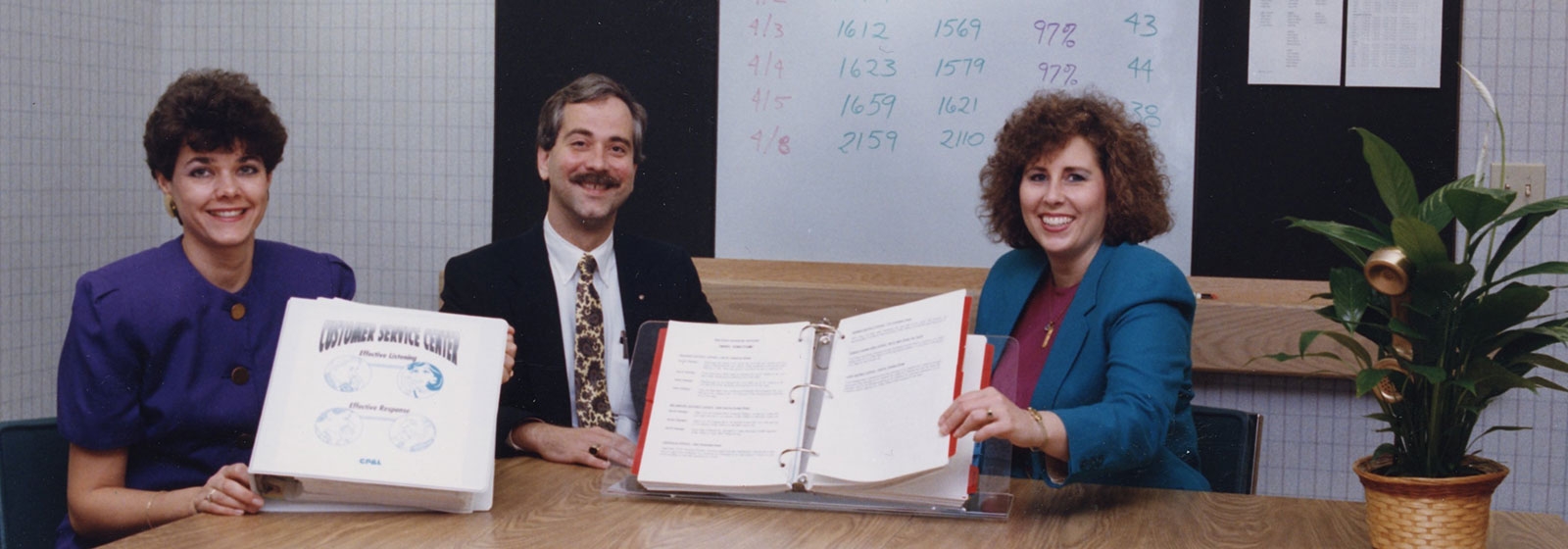 Retro photos: Customer service