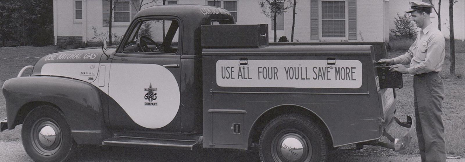 Retro photos: Delivering natural gas