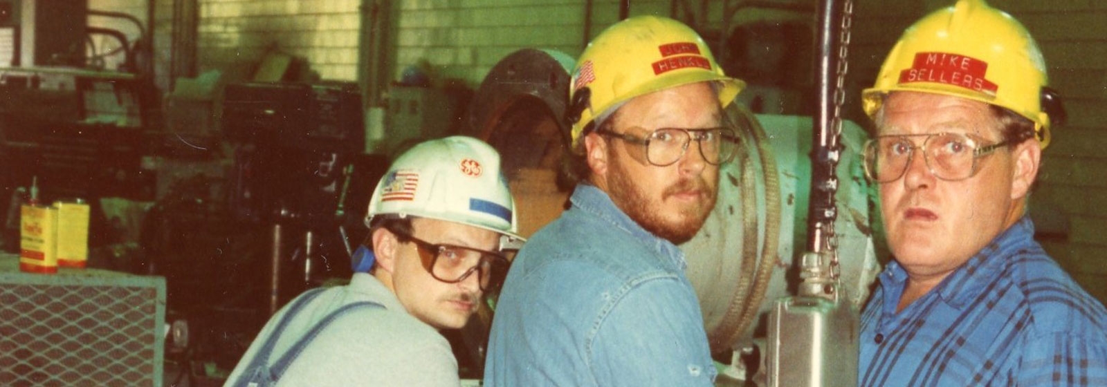 Retro photos: Making a mess