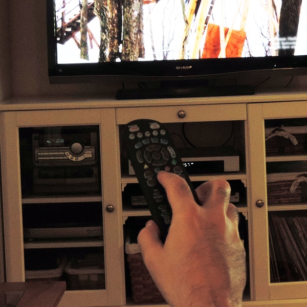 TV+watching+-+man