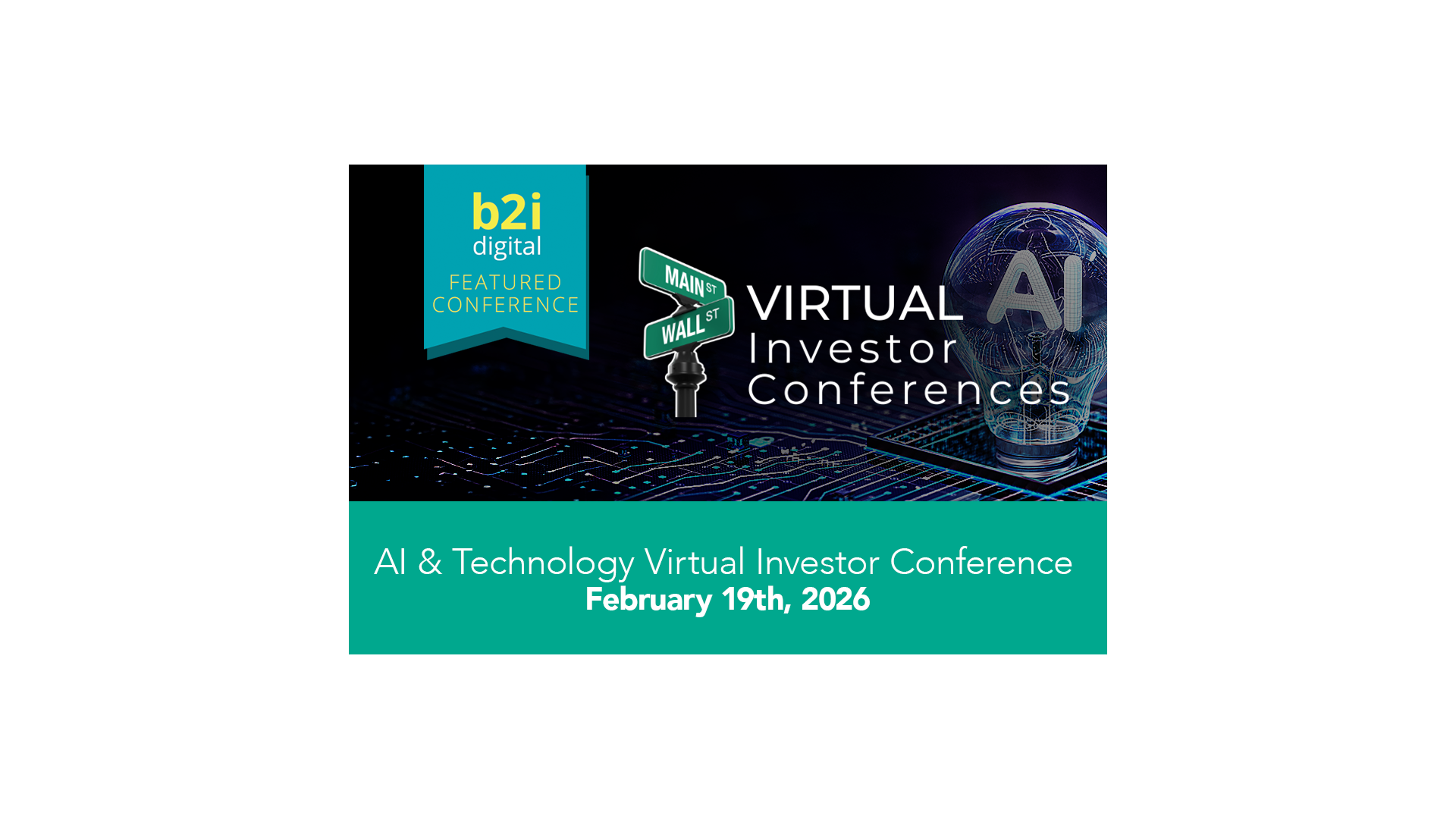 NewMediaWire | B2i Digital Supports AI & Technology Virtual Investor ...
