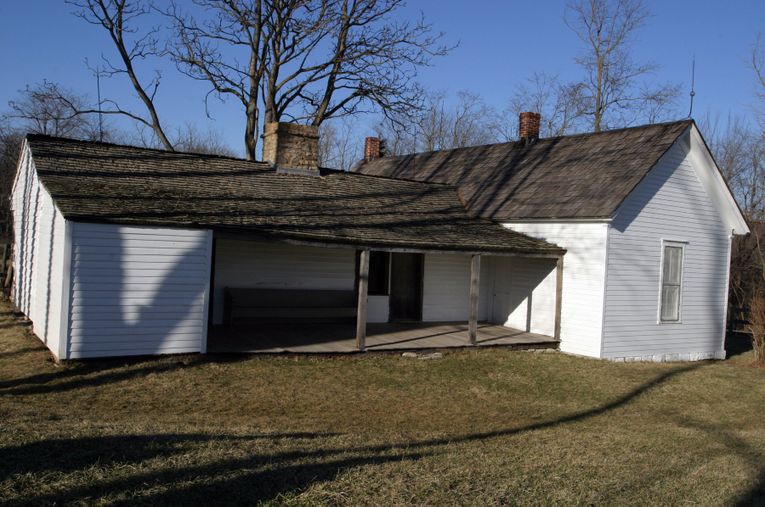 JESSE JAMES FARM HOME, HOME EXTERIOR