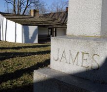 JESSE JAMES FARM HOME, GRAVE AND HOME