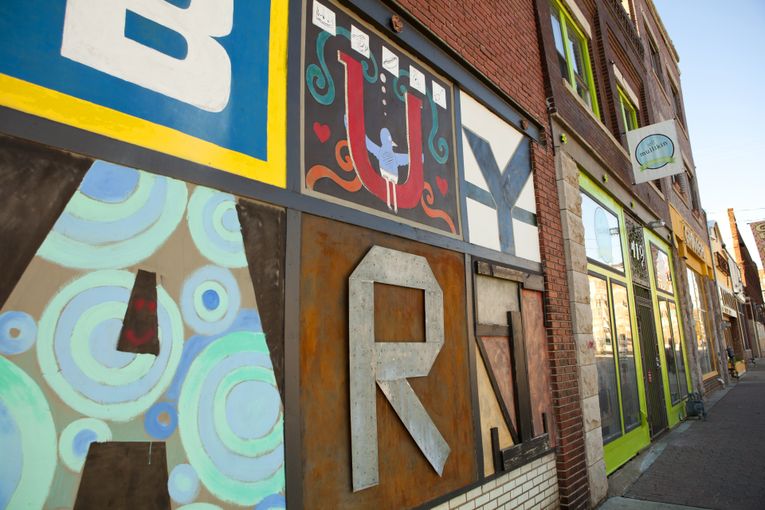 Crossroads Arts District, Buy Art Installation