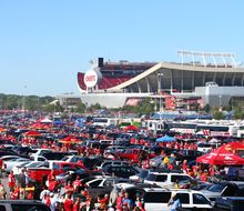 Tailgating at GEHA Field at Arrowhead Stadium