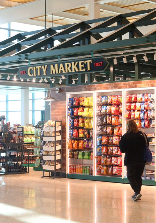 New Single Terminal at Kansas City International Airport - City Market