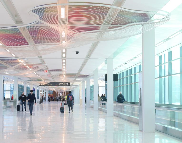 New Single Terminal at Kansas City International Airport - Concourse