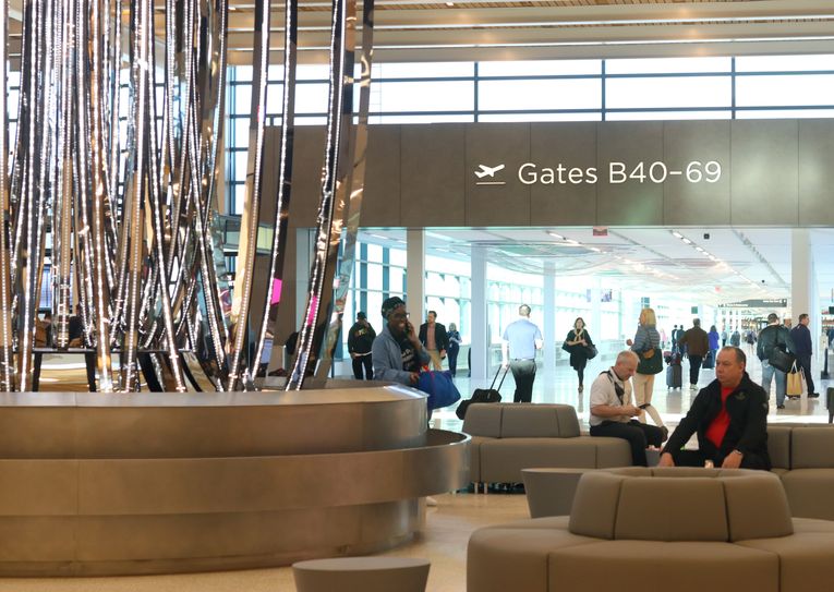 New Single Terminal at Kansas City International Airport - Gate