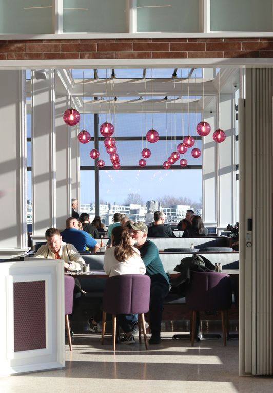 New Single Terminal at Kansas City International Airport - Lounge