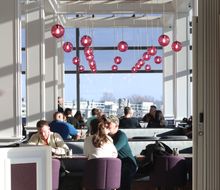 New Single Terminal at Kansas City International Airport - Lounge
