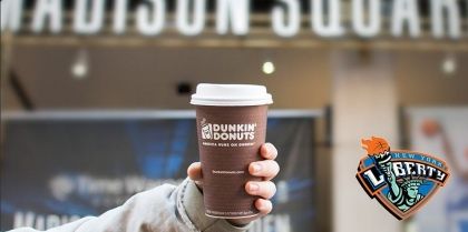 Dunkin’ Donuts Partners with Madison Square Garden!
