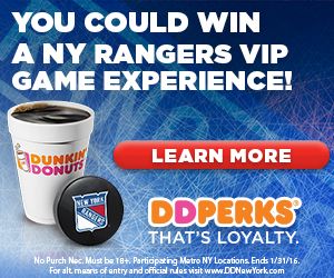 Dunkin’ Donuts Partners with Madison Square Garden!