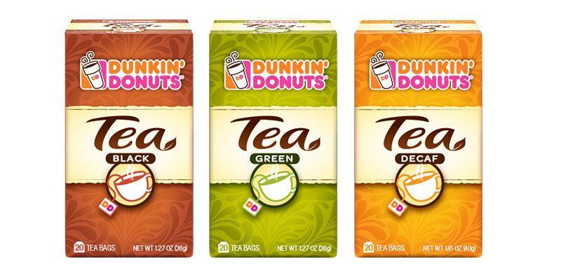 revised tea packaging