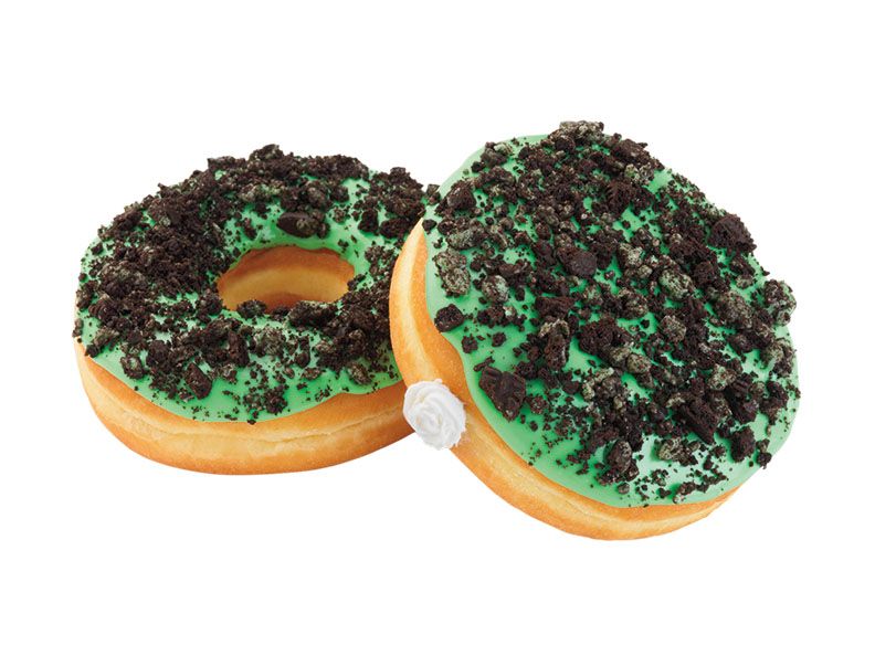 Mint Oreo Donut