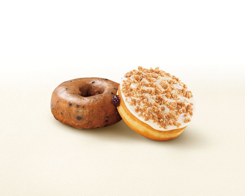 Blueberry Cobbler Donut