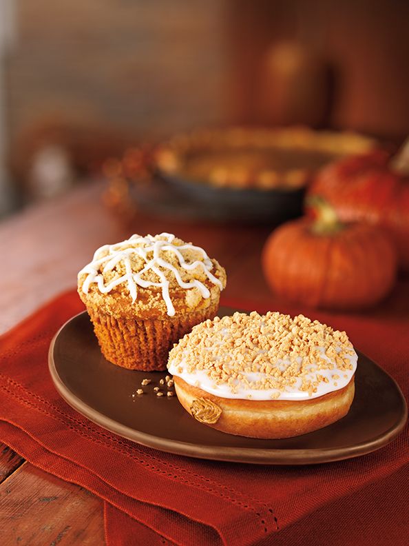 Pumpkin_muffin_and_donut