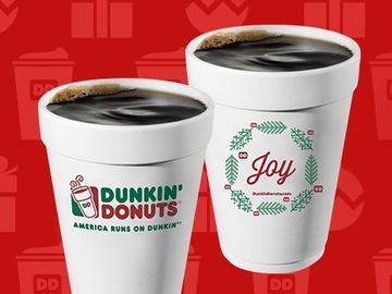 NEW CONTEST CELEBRATES THE JOY OF DUNKIN’ DONUTS COFFEE DURING THE HOLIDAYS