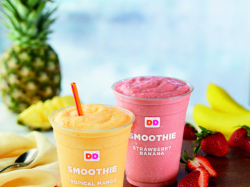 SUMMER BRINGS NEW FRUIT SMOOTHIES TO DUNKIN’ DONUTS SUMMER BRINGS NEW FRUIT SMOOTHIES TO DUNKIN’ DONUTS