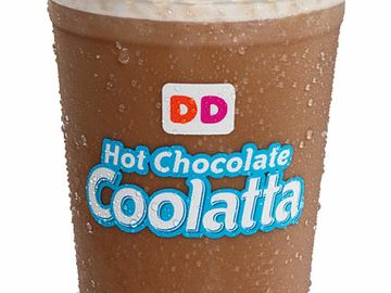 HOT HAS NEVER BEEN SO COOL: DUNKIN’ DONUTS LAUNCHES HOT CHOCOLATE COOLATTA® FROZEN BEVERAGE HOT HAS NEVER BEEN SO COOL: DUNKIN’ DONUTS LAUNCHES HOT CHOCOLATE COOLATTA® FROZEN BEVERAGE