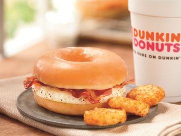 DUNKIN’ DONUTS CELEBRATES NATIONAL DONUT DAY WITH FREE DONUT OFFER AND THE LAUNCH OF THE GLAZED DONUT BREAKFAST SANDWICH