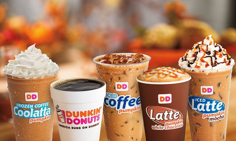 Pumpkin Beverage Line Horizontal Lifestyle