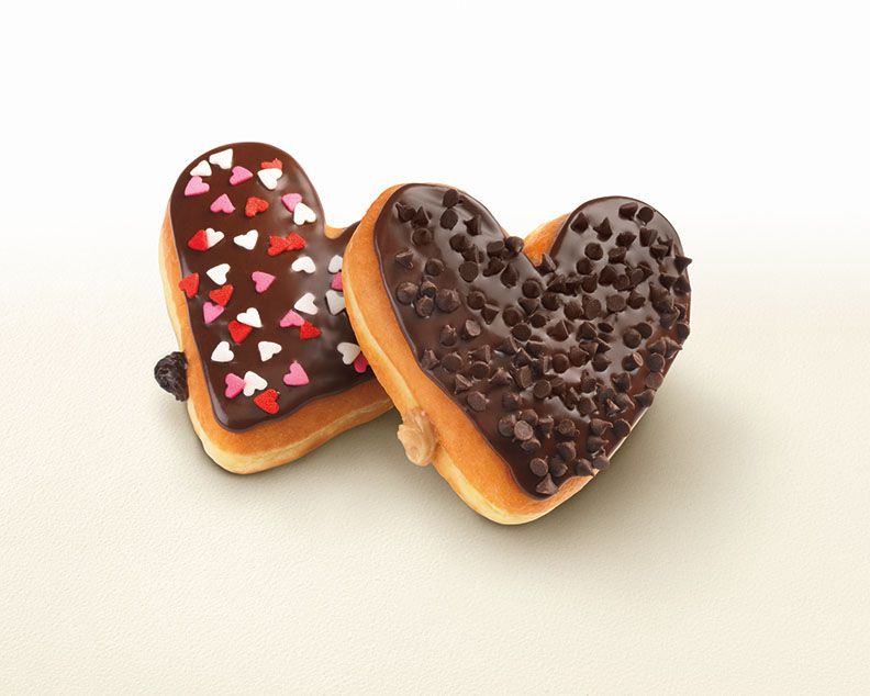 HAVE A HEART…OR A DOZEN: HEART-SHAPED DONUTS RETURN TO DUNKIN’ DONUTS