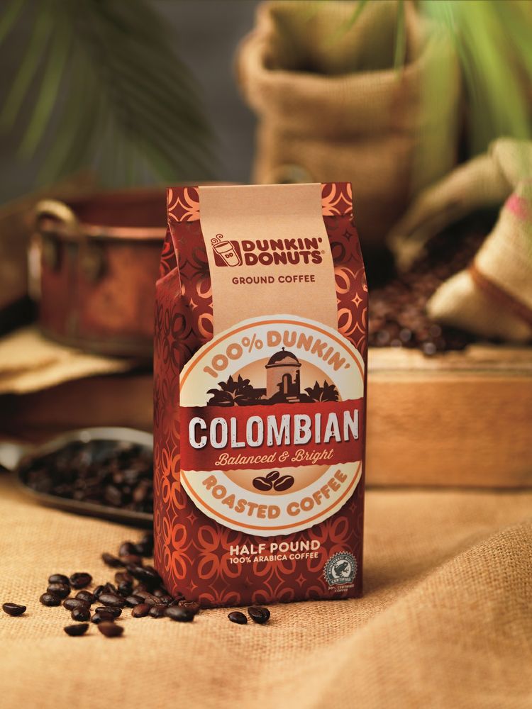 DUNKIN’ DONUTS INTRODUCES NEW COLOMBIAN PACKAGED COFFEE