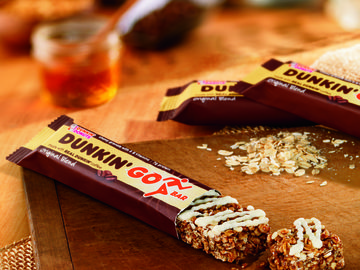 DUNKIN’ DONUTS INTRODUCES DUNKIN’ GO BAR CHEWY GRANOLA BAR DUNKIN’ DONUTS INTRODUCES DUNKIN’ GO BAR CHEWY GRANOLA BAR