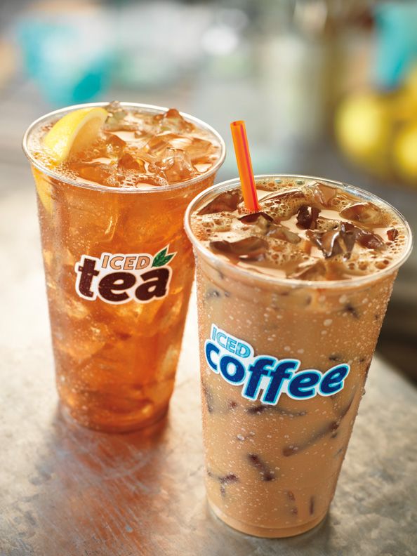 Iced Coffee or Iced Tea